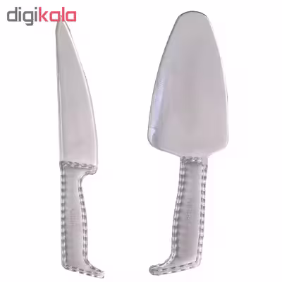 ست کارد و کفگیر سرو کیک مدل mf1212