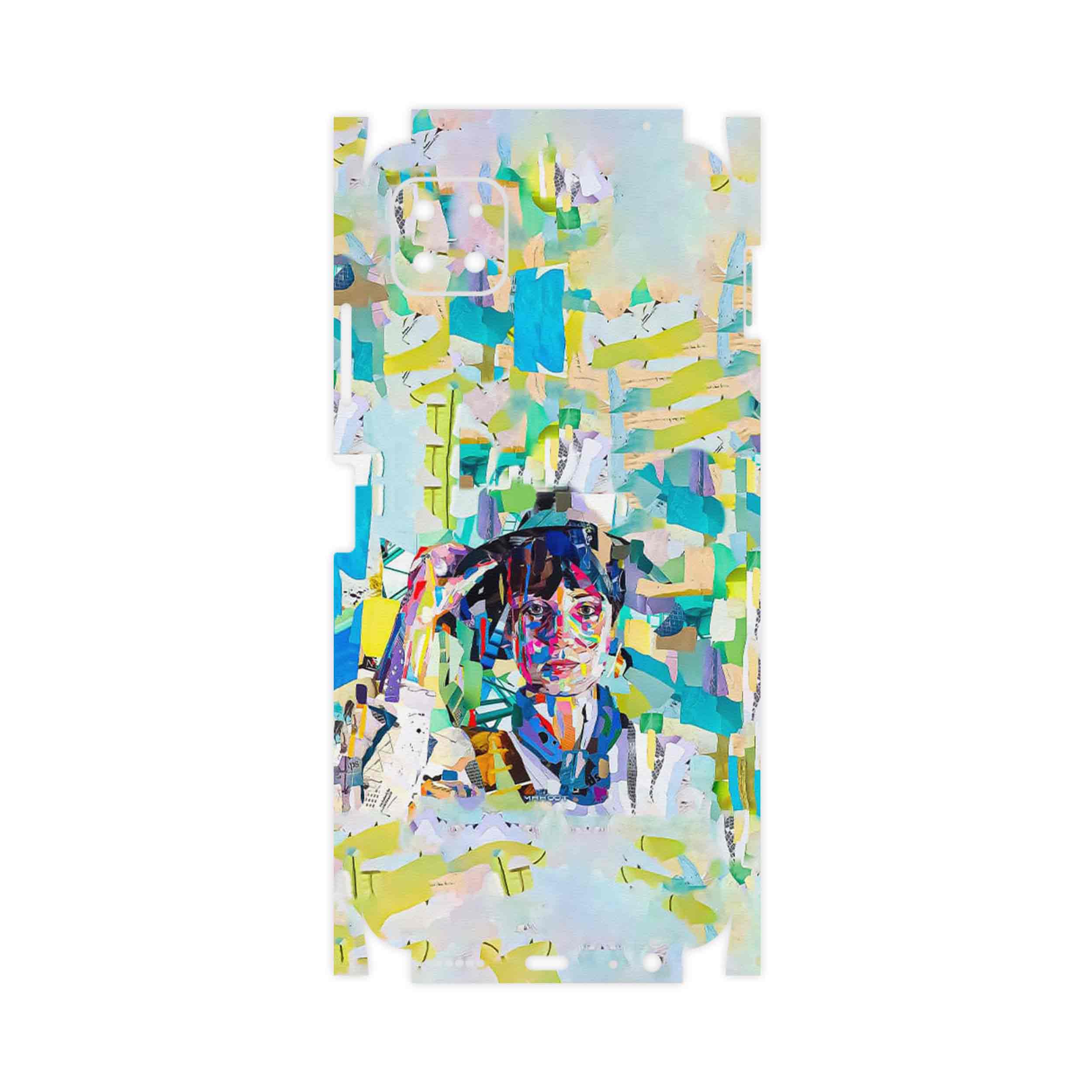 برچسب پوششی ماهوت مدل Collage of Women Portrait 1-FullSkin مناسب برای گوشی موبایل سامسونگ Galaxy A22 5G