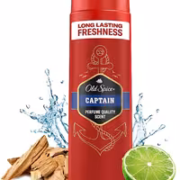 شامپو سر و بدن اولد اسپایس 3 در 1 مدل CAPTAIN رایحه اقیانوس 400 میل – old spice