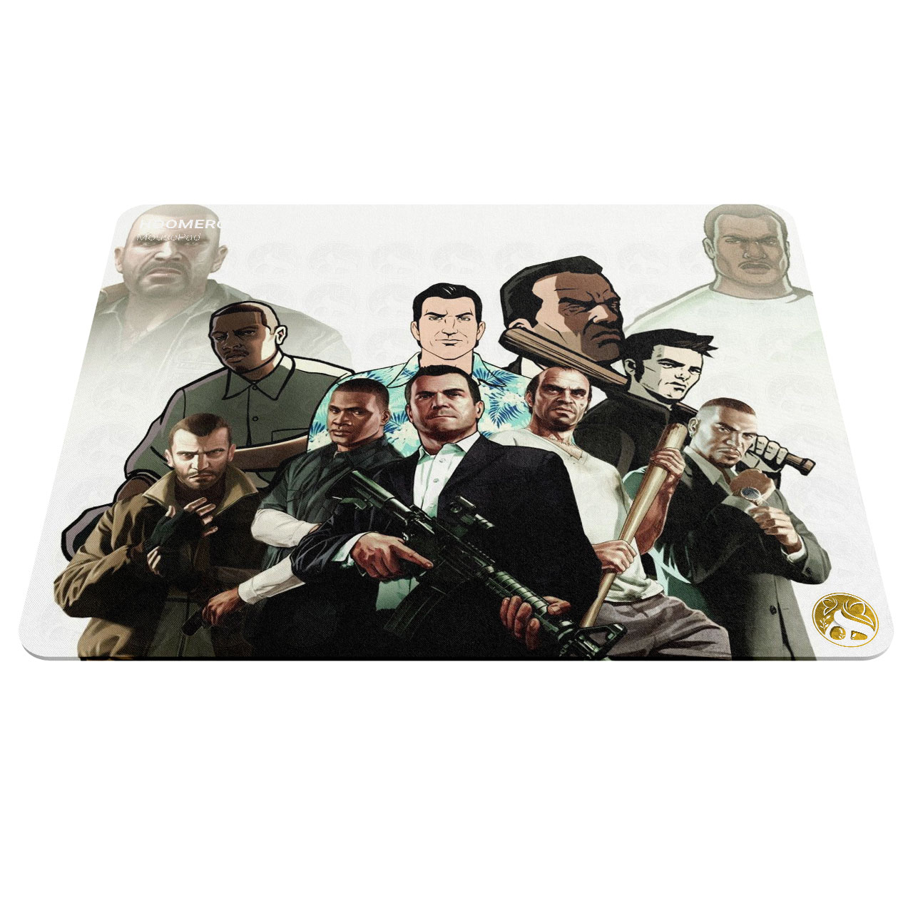 ماوس پد هومرو مدل A4259 طرح بازی GTA