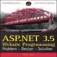 خرید و دانلود نسخه کامل کتاب ASP.NET 3.5 Website Programming: Problem - Design - Solution (Wrox Programmer to Programmer)