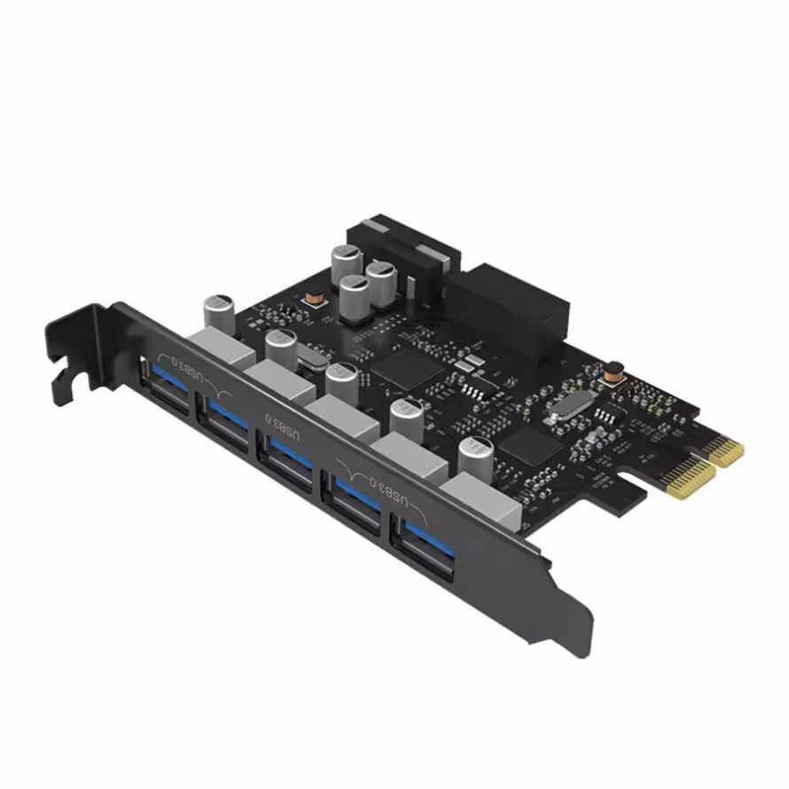 هاب اینترنال 5 پورت USB 3.0 اوریکو PVU3-5O2I