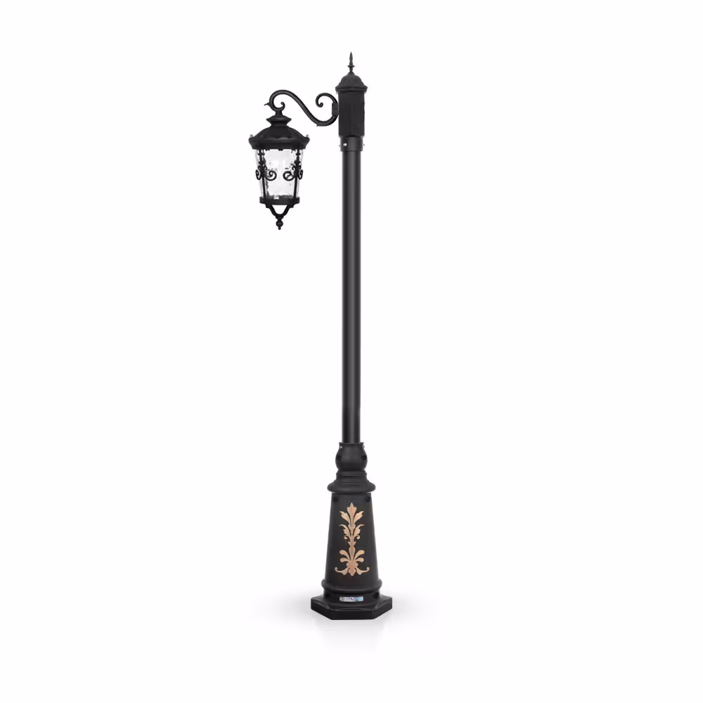 چراغ حیاطی ایستاده شب تاب مدل ماهنوس SH-106910320