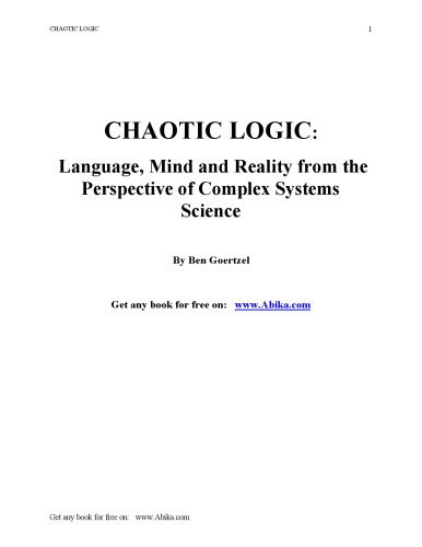 خرید و دانلود نسخه کامل کتاب Chaotic Logic