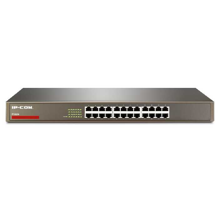 سوییچ 24 پورت 10/100 آی پی کام مدل IP-COM F1024