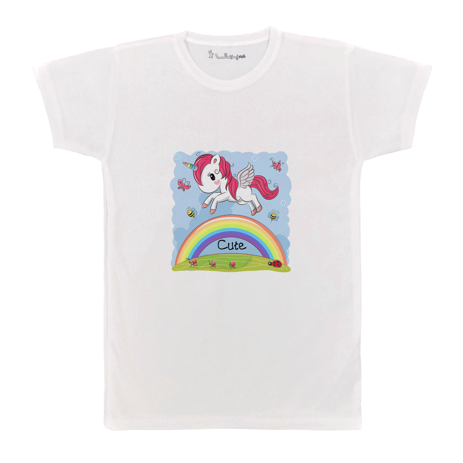 تی شرت بچگانه پرمانه طرح فانتزی و جذاب کد pmt.7486