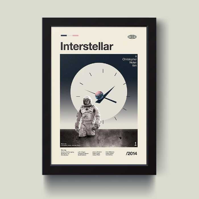تابلو مدل Interstellar کدnm2554-b