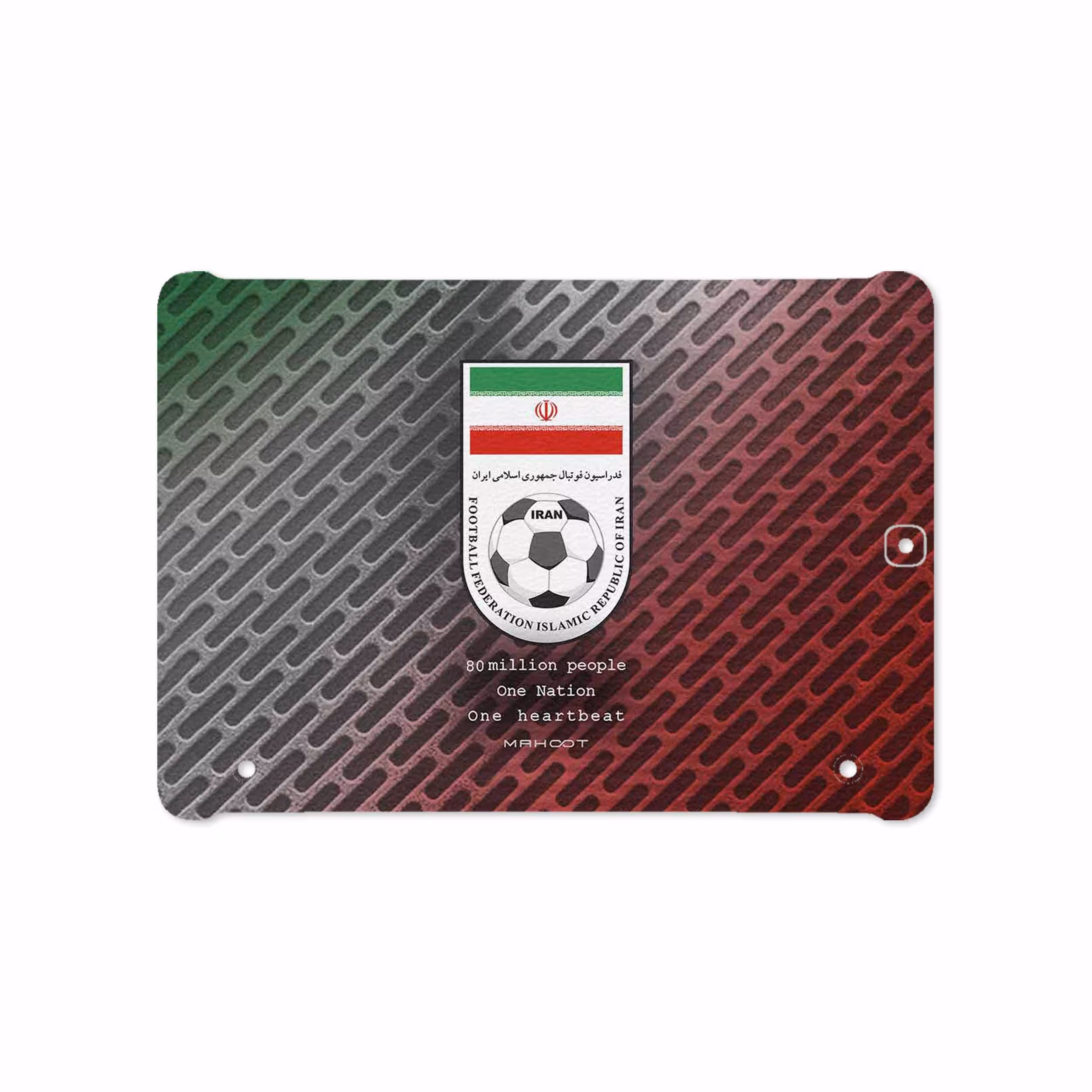 برچسب پوششی ماهوت مدل Iran-National-Football-Team مناسب برای تبلت سامسونگ Galaxy Tab S2 9.7 2016 T819N