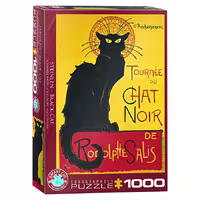 پازل 1000 تکه یوروگرافیکس پازلز مدل Black Cat كد 1399-6000
