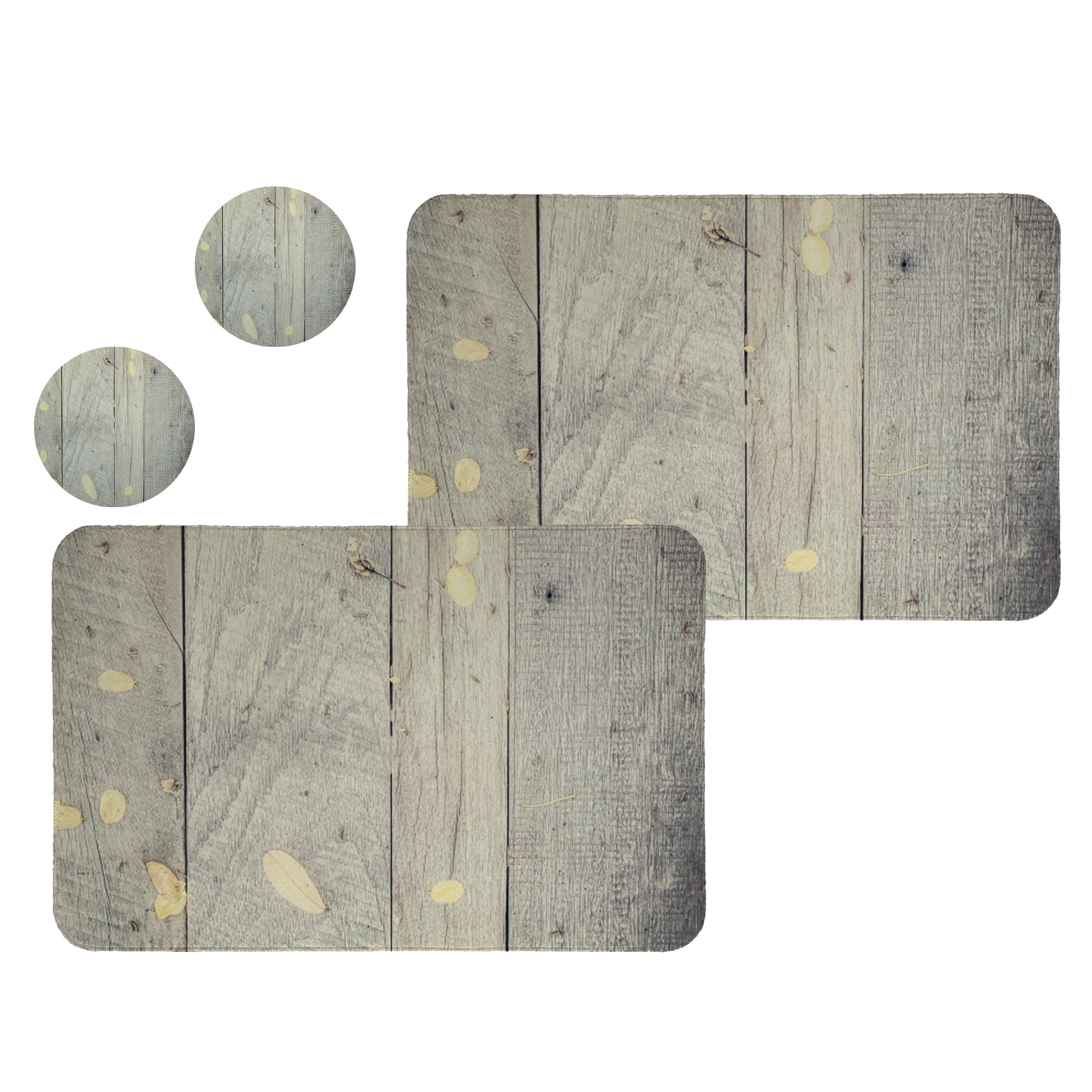 زیربشقابی طرح فانتزی کد 8058 مجموعه 2 عددی همراه زیرلیوانی