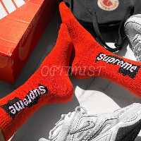 جوراب Superme ساقدار زمینه اسپرت نخ پنبه