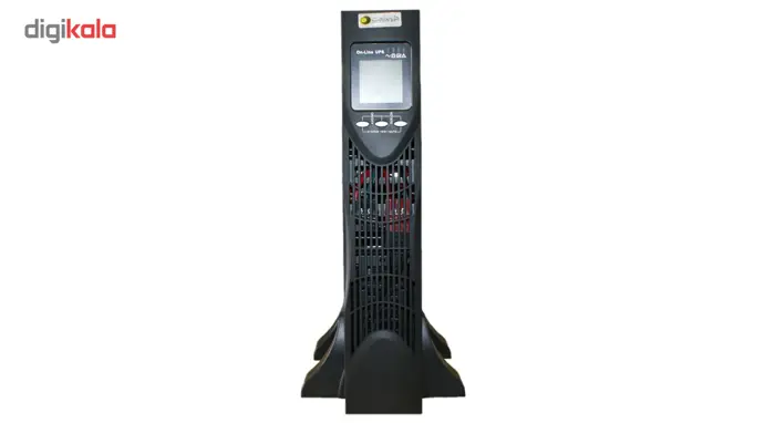 یو پی اس رک مونت تاور کانورتیبل هژیر صنعت مدل Genesis Plus RMI  توان 1KVA آنلاین به همراه باتری داخلی