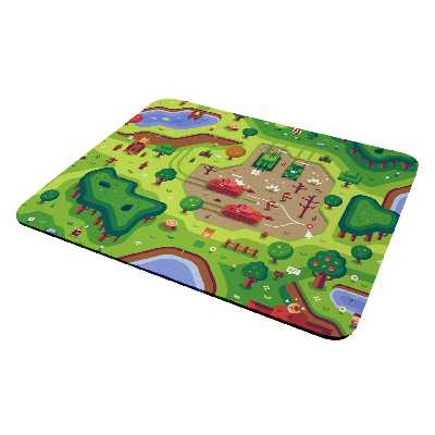 ماوس پد طرح ماینکرفت مدل W356