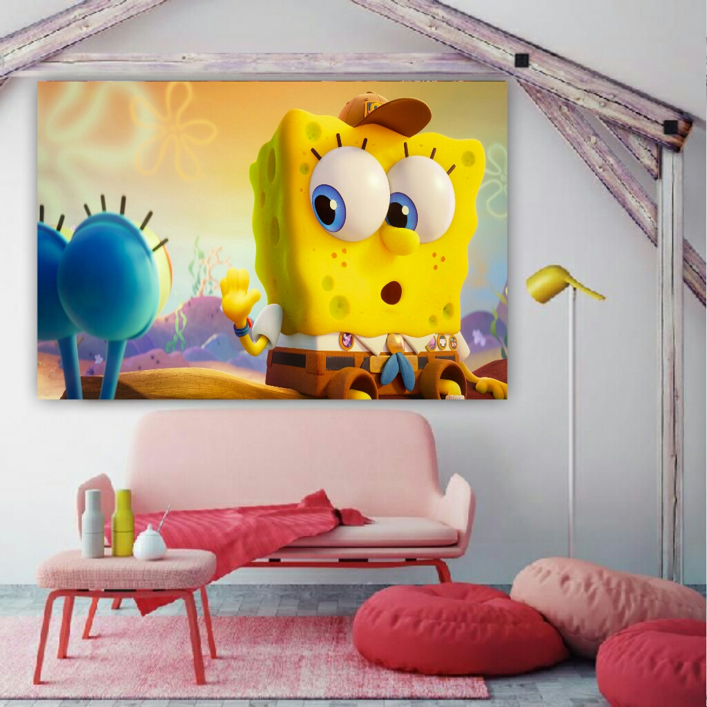 تابلو بوم طرح انیمه کد BH550