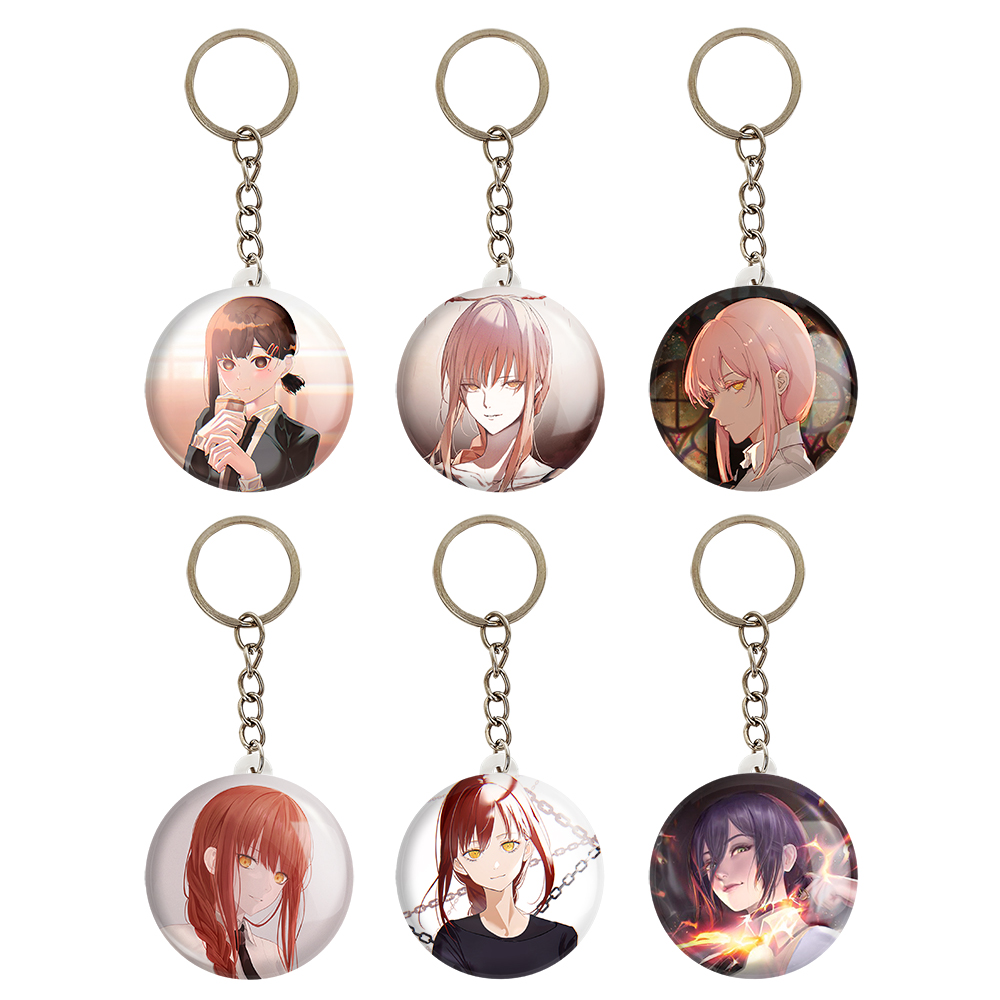 جاکلیدی خندالو مدل انیمه مرد اره ای کد 995A مجموعه 6 عددی