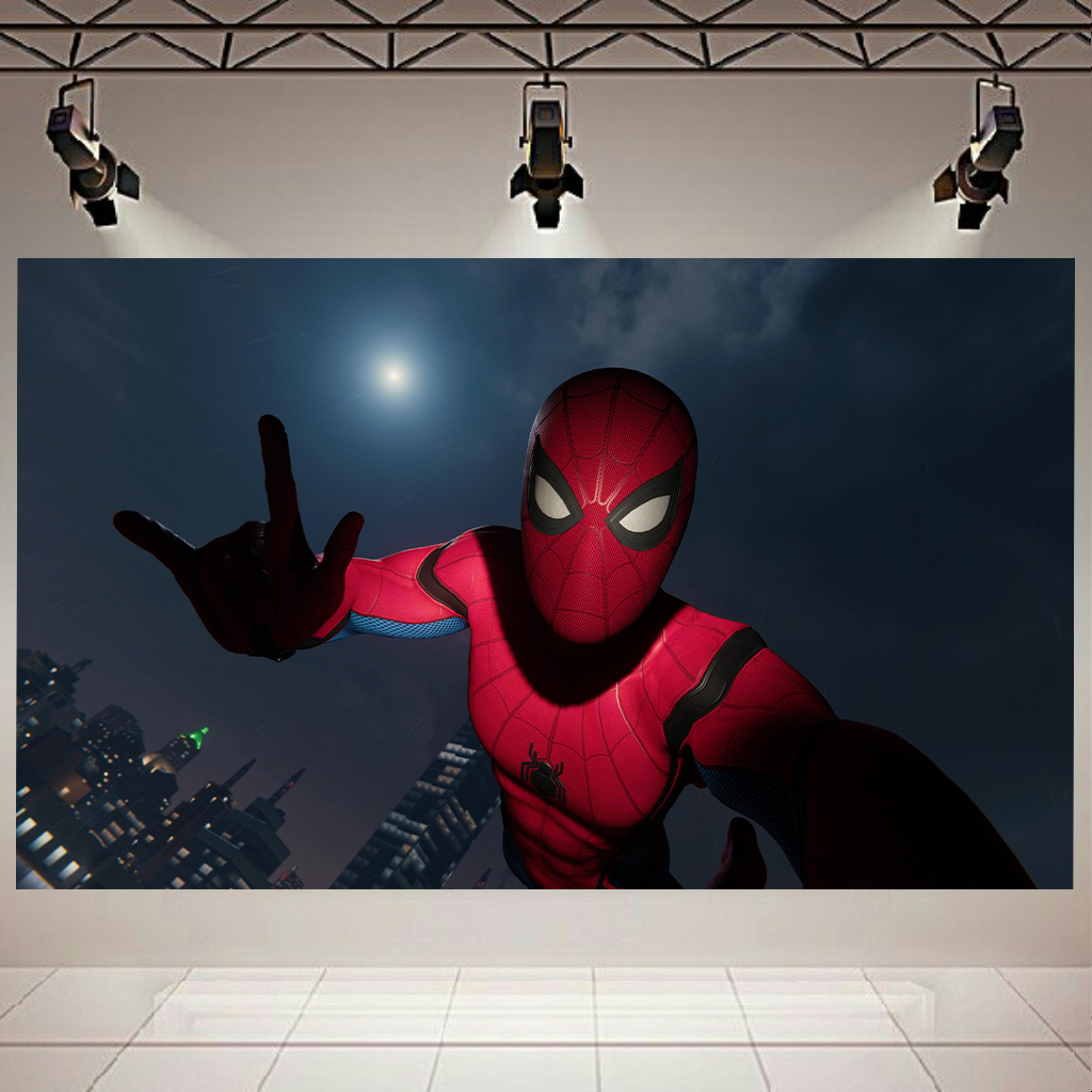 تابلو بوم طرح مردعنکبوتی مدل سلفی کد AR8300