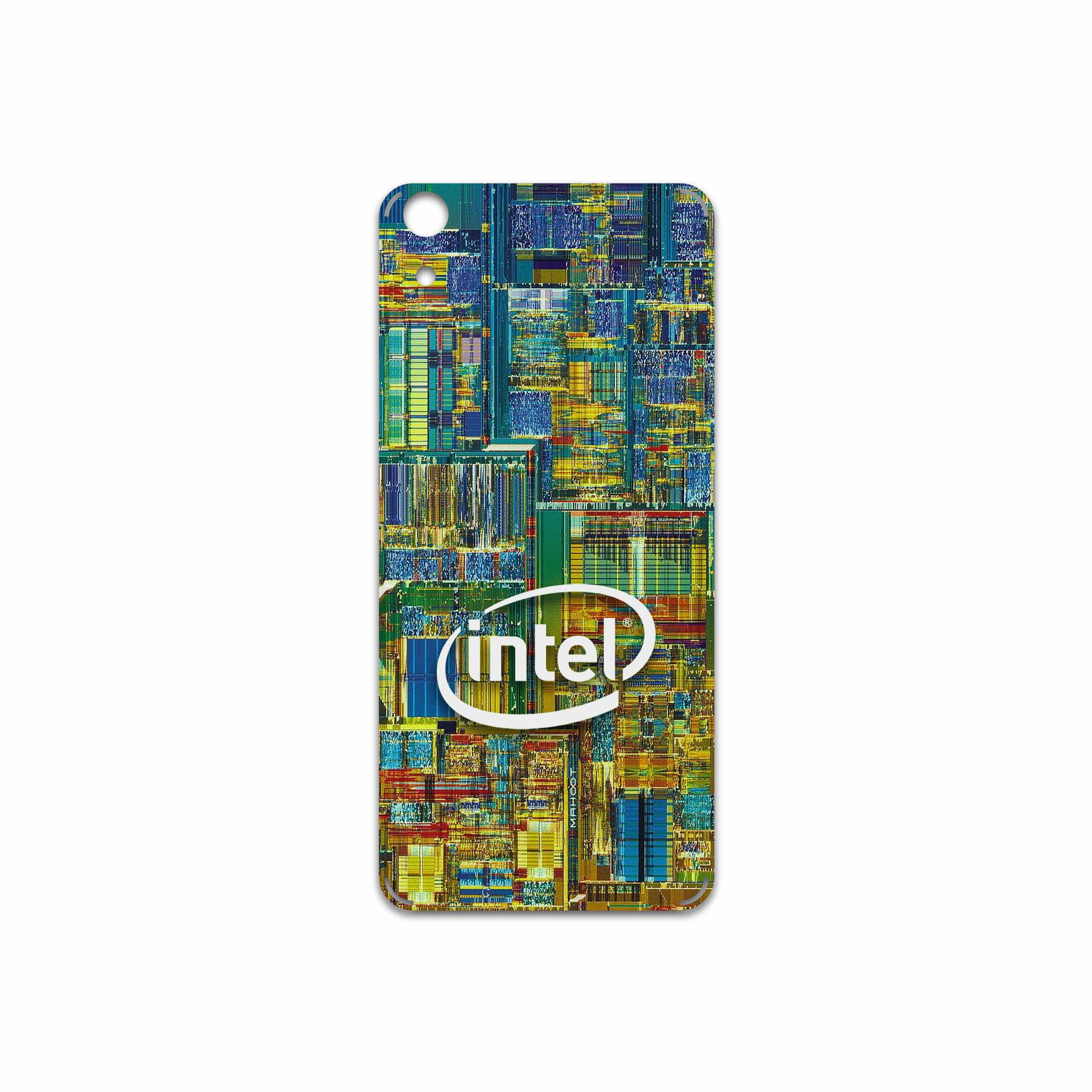 برچسب پوششی ماهوت مدل Intel Brand مناسب برای گوشی موبایل اچ تی سی Desire 626