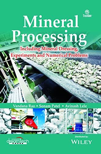 خرید و دانلود نسخه کامل کتاب Mineral Processing: Including Mineral Dressing, Experiments and Numerical Problems - Pdf