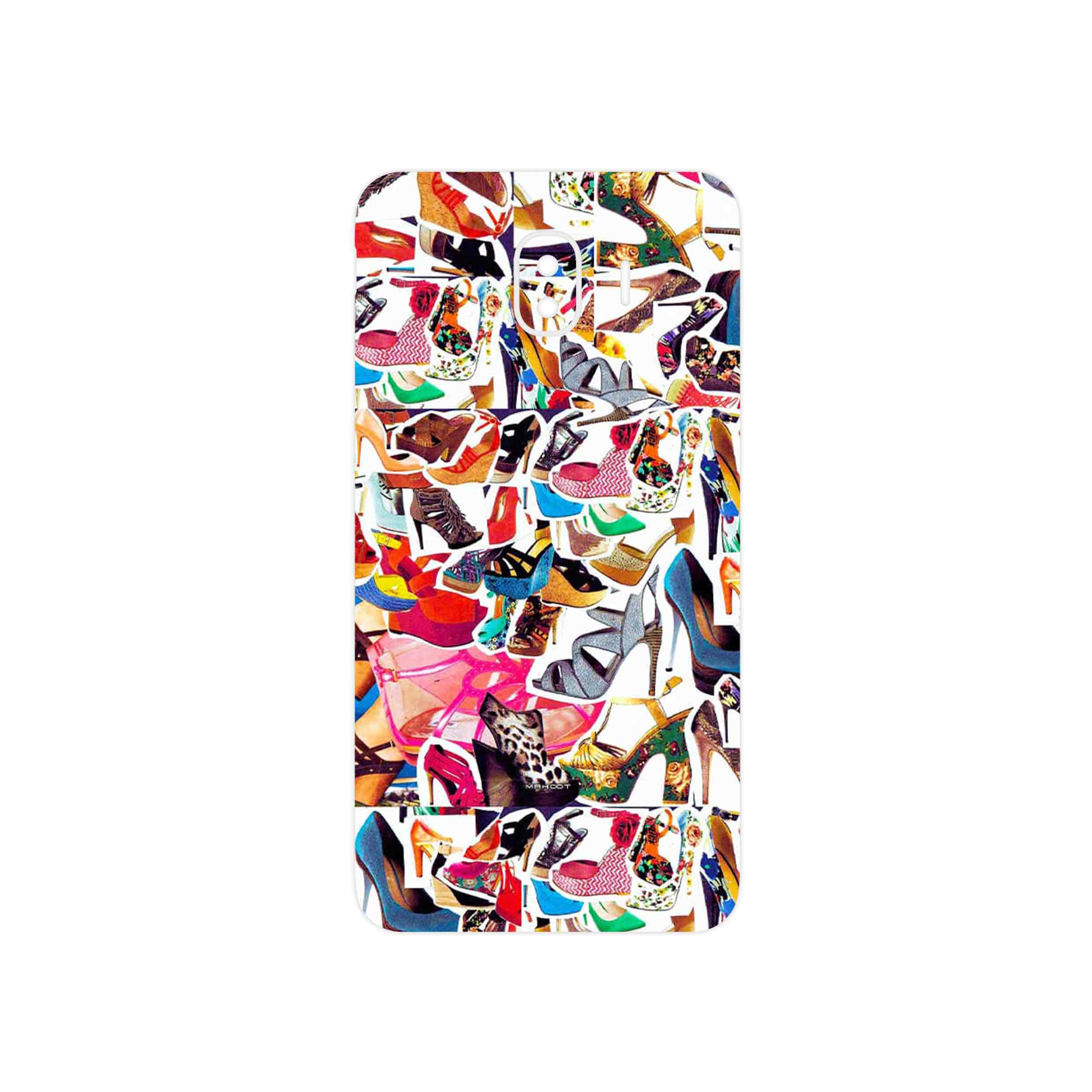برچسب پوششی ماهوت مدل Collage of High heel Shoes مناسب برای گوشی موبایل سامسونگ Galaxy J4