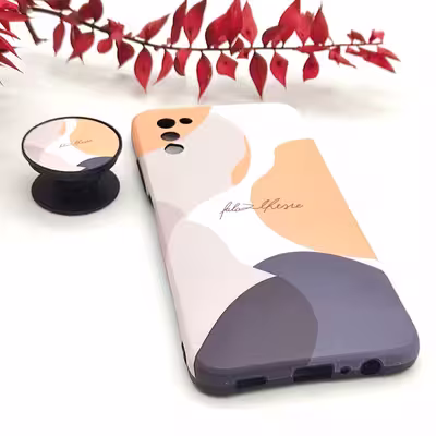کاور لاین کینگ مدل IMD مناسب برای گوشی موبایل سامسونگ Galaxy A22 4G به همراه پایه نگهدارنده