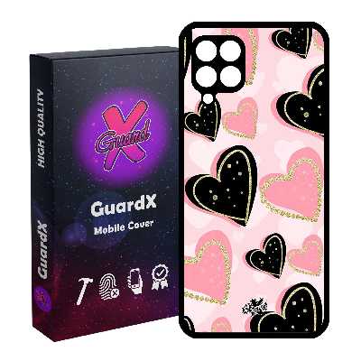 کاور گارد ایکس طرح Love مدل Glass10106 مناسب برای گوشی موبایل سامسونگ Galaxy A12