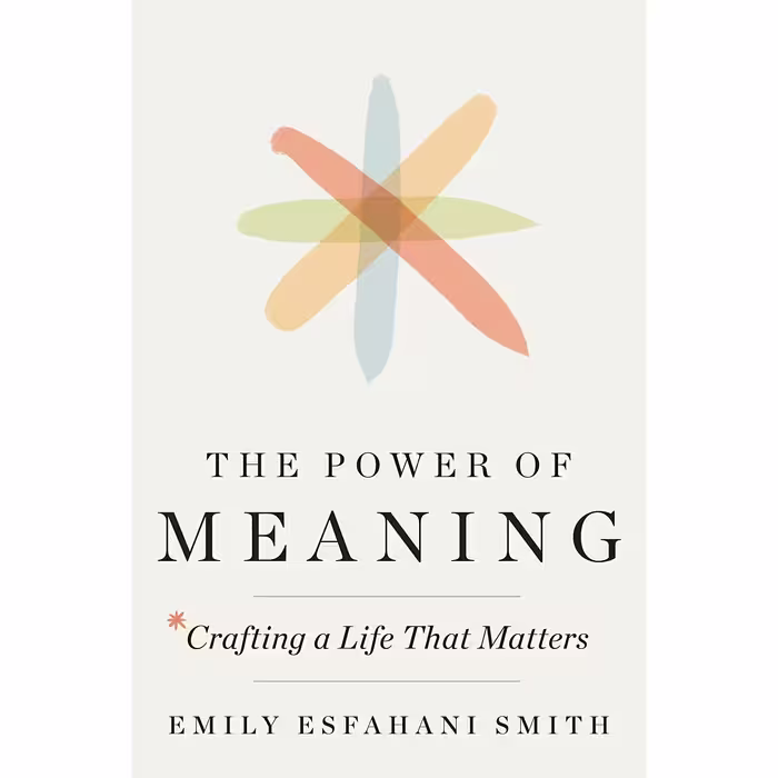 کتاب The Power of Meaning اثر Emily Esfahani Smith انتشارات Crown