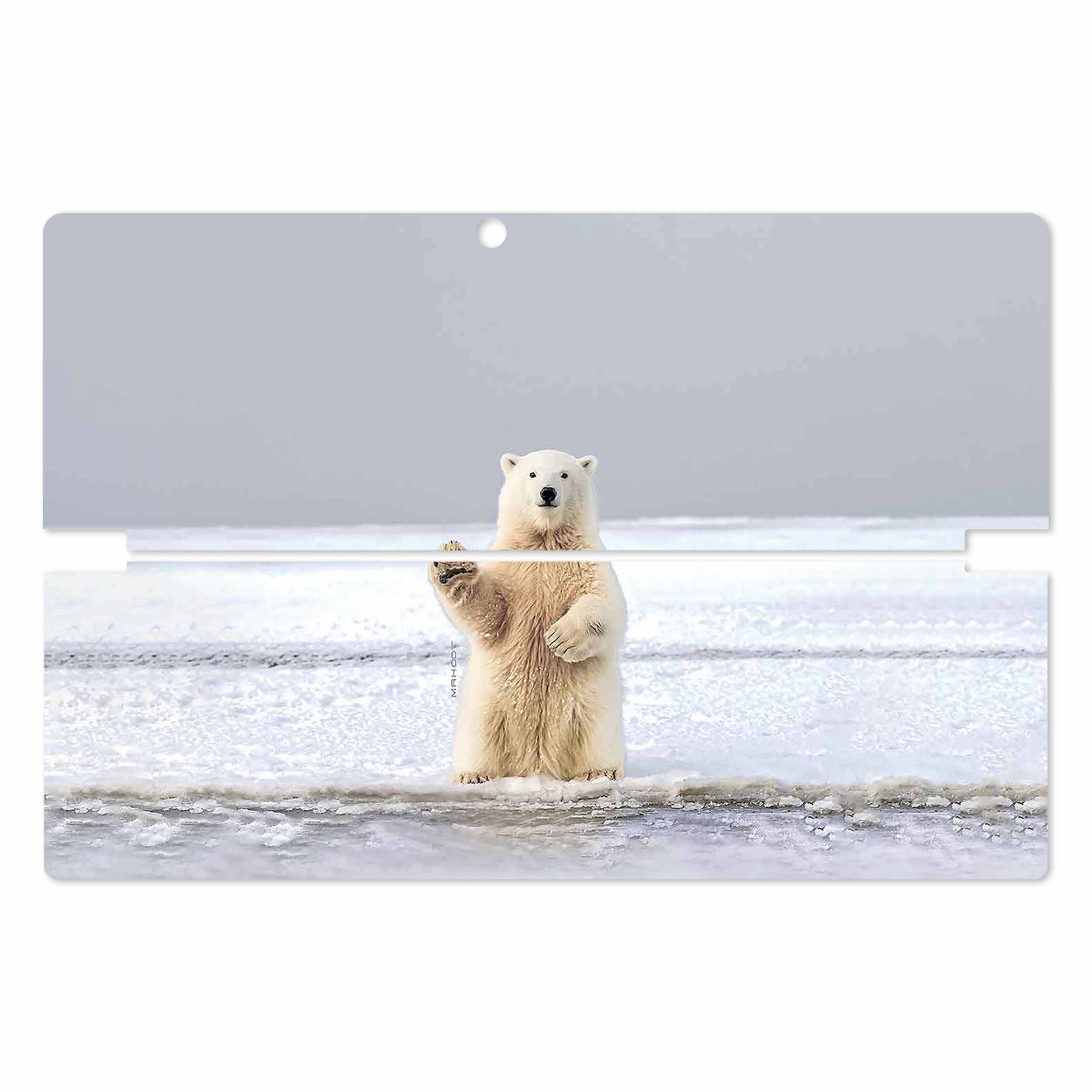 برچسب پوششی ماهوت مدل Polar bear مناسب برای تبلت لنوو Miix 510 2016