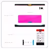 برچسب پوششی ماهوت مدل Phosphorus-Pink مناسب برای تبلت سونی Xperia Tablet Z LTE 2013