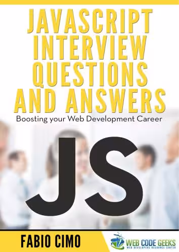 خرید و دانلود نسخه کامل کتاب Javascript interview questions and answers