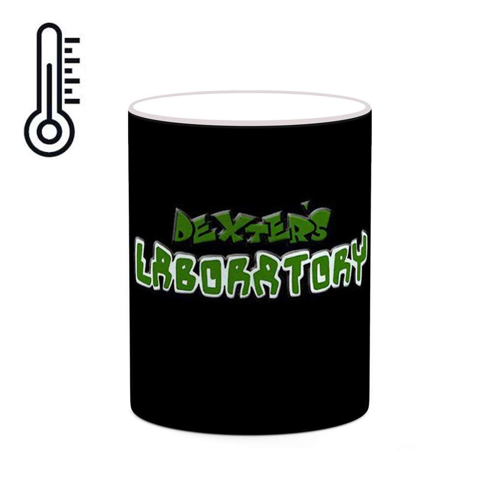 ماگ حرارتی کاکتی طرح کارتون Dexter Laboratory مدل mgh22461