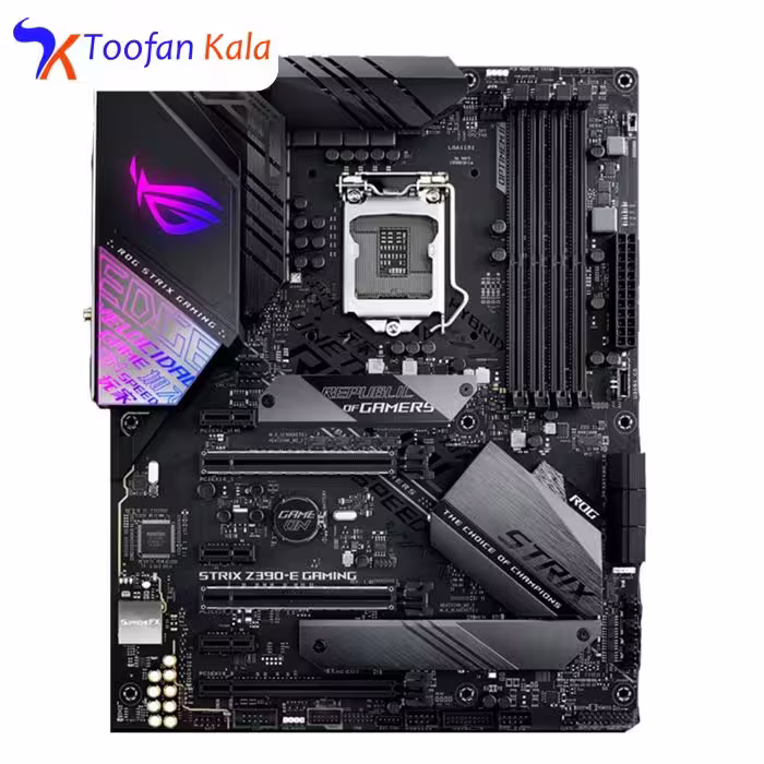 مادربرد ایسوس مدل ROG Strix Z390-E Gaming  ASUS ROG Strix Z390-E Gaming Motherboard