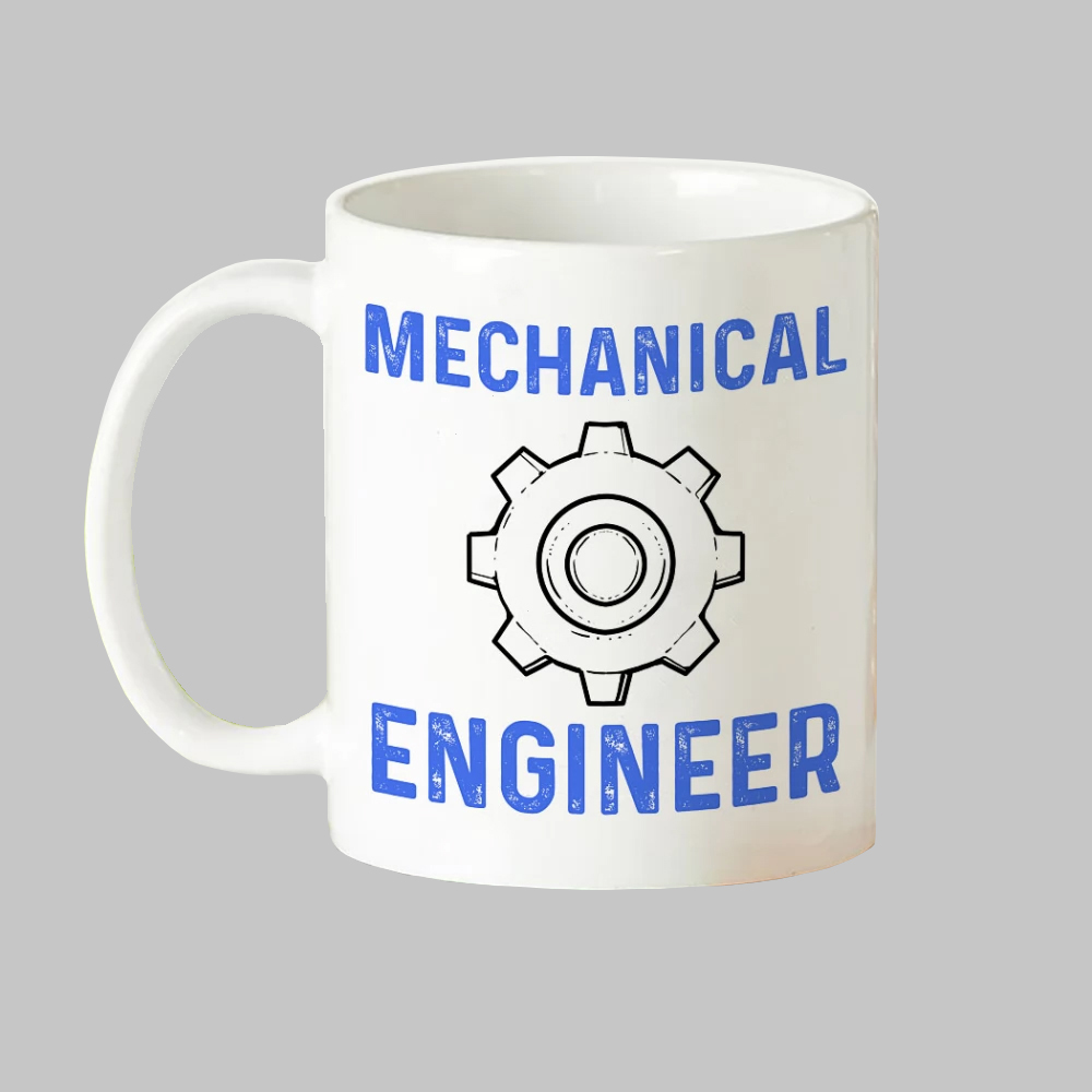 ماگ طرح دانشجو مهندسی مکانیک