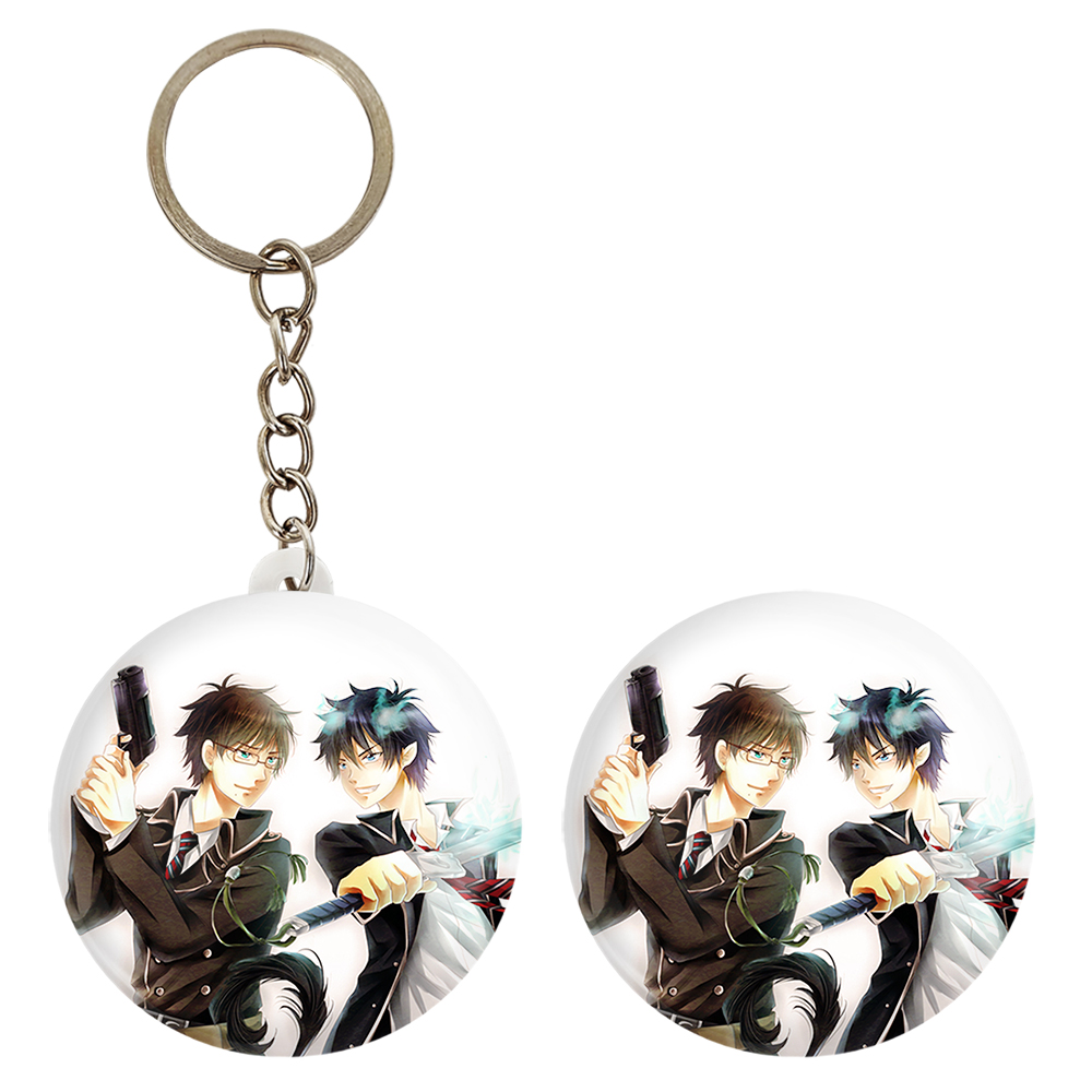 پیکسل خندالو مدل رین و یوکیو انیمه جنگیر آبی کد 16385 به همراه جاکلیدی