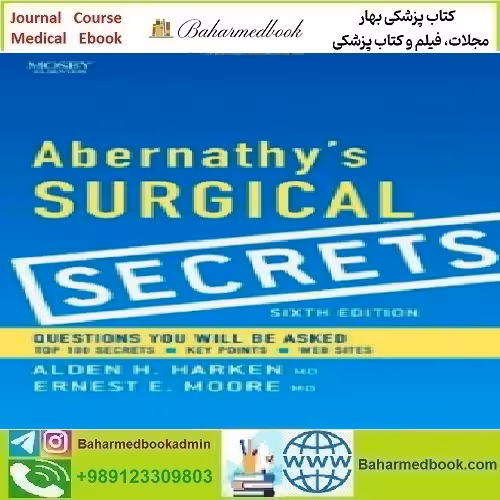 Abernathy's Surgical Secrets 2009 TRUE PDF price 1€ - کتاب پزشکی بهار