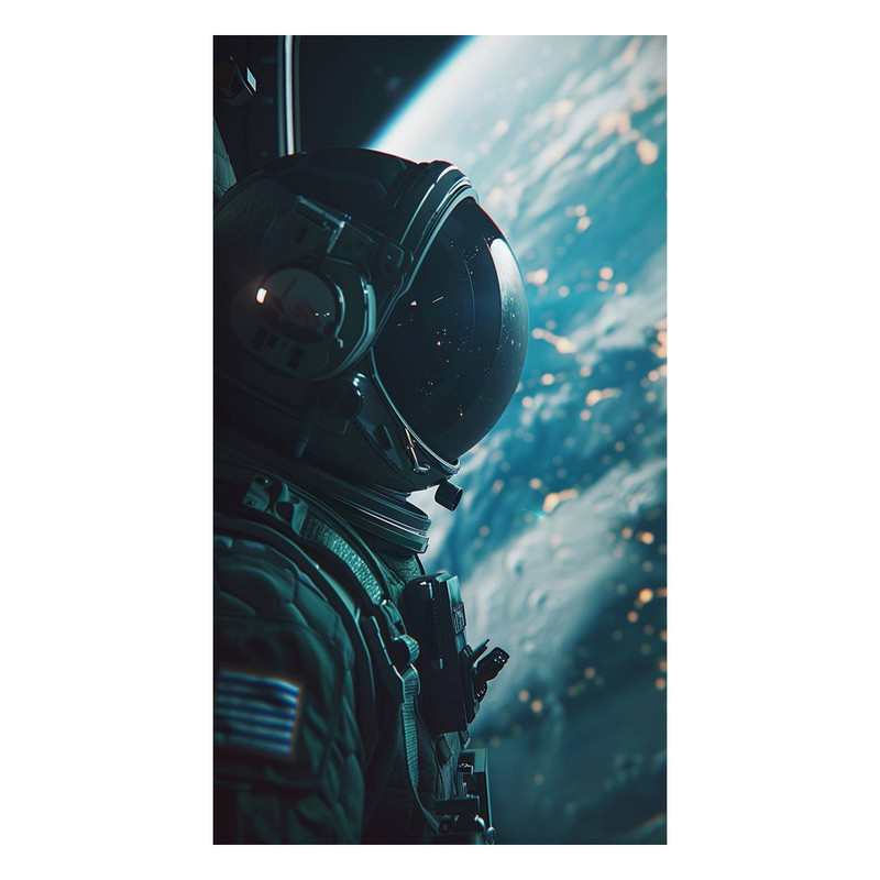 تابلو شاسی مدل فضانورد کد 0020 | دنیای قاب