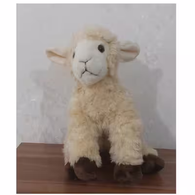 عروسک طرح بره مدل Circo Lamb کد SZT6/445 ارتفاع 29 سانتی‌متر