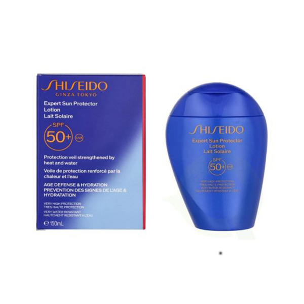 لوسیون ضد آفتاب ضد چروک شیسیدو صورت و بدن بی رنگ