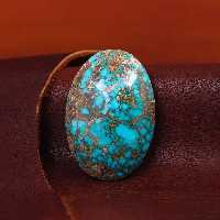 نگین فیروزه شجری کد 11545 - جواهری مشاهیر