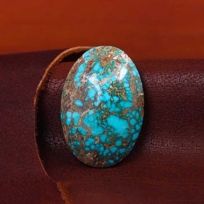 نگین فیروزه شجری کد 11545 - جواهری مشاهیر