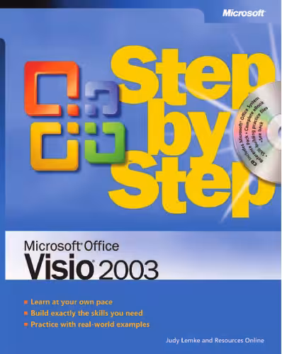 خرید و دانلود نسخه کامل کتاب Microsoft Office Visio 2003 Step by Step