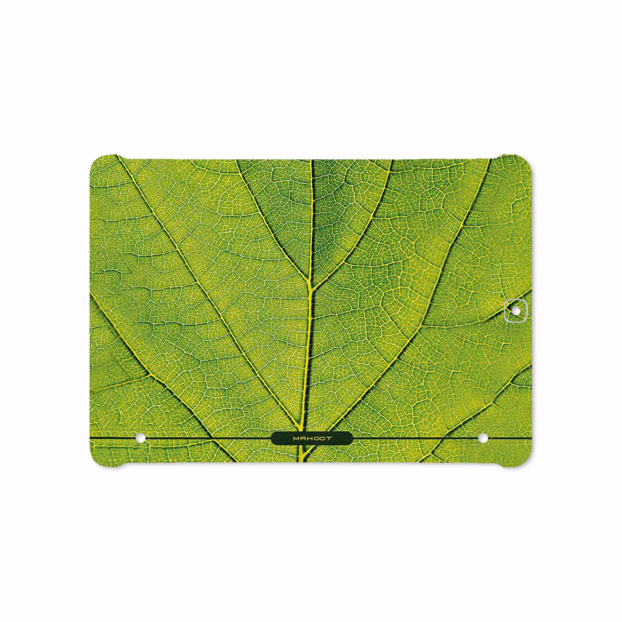 برچسب پوششی ماهوت مدل Leaf-Texture مناسب برای تبلت سامسونگ Galaxy Tab S2 9.7 2015 T815