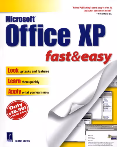 خرید و دانلود نسخه کامل کتاب Microsoft Office XP Fast &amp; Easy