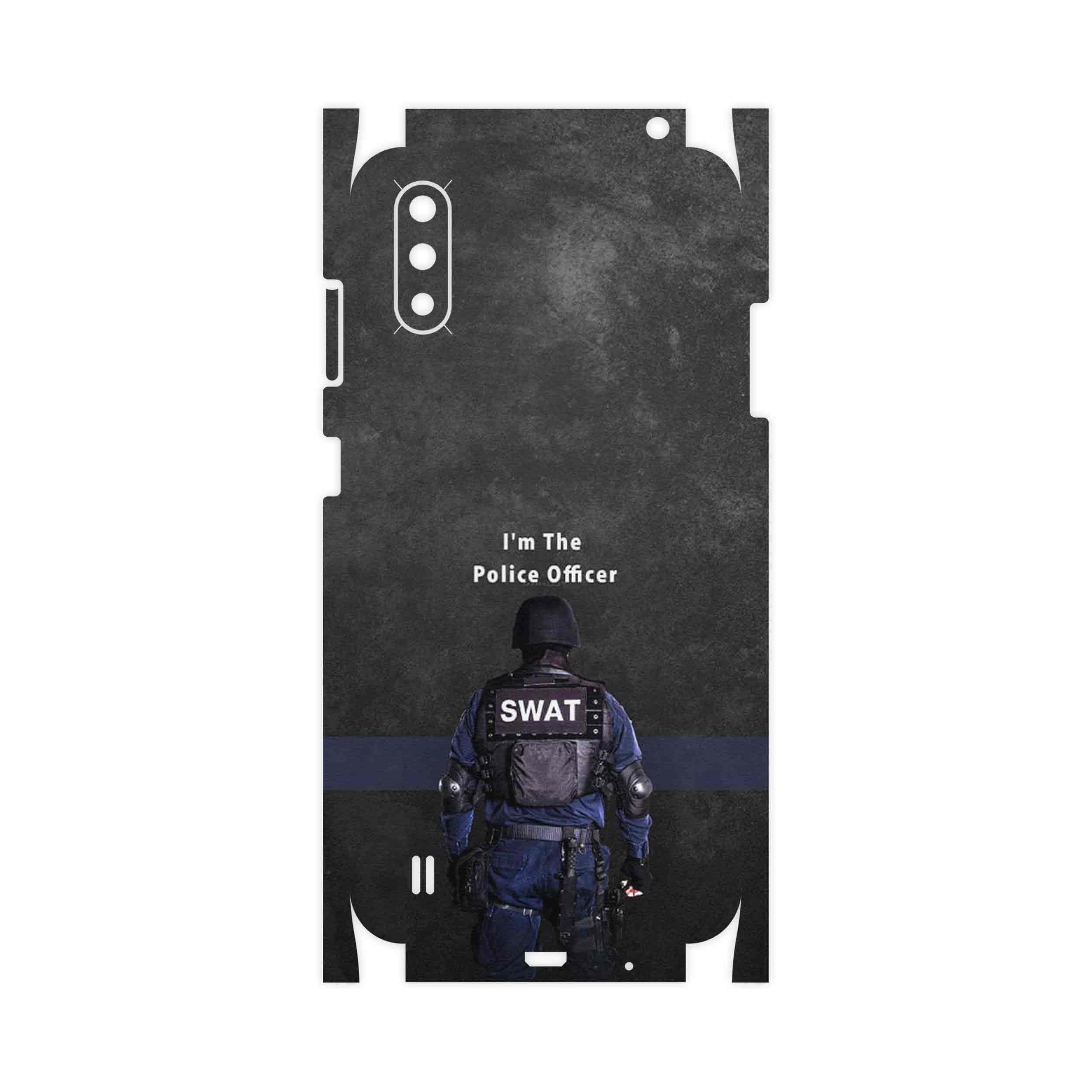 برچسب پوششی ماهوت مدل Police Officer-FullSkin مناسب برای گوشی موبایل سامسونگ Galaxy A01
