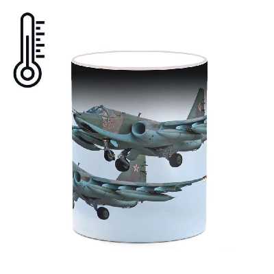 ماگ حرارتی کاکتی طرح هواپیمای جنگنده مدل mgh20349