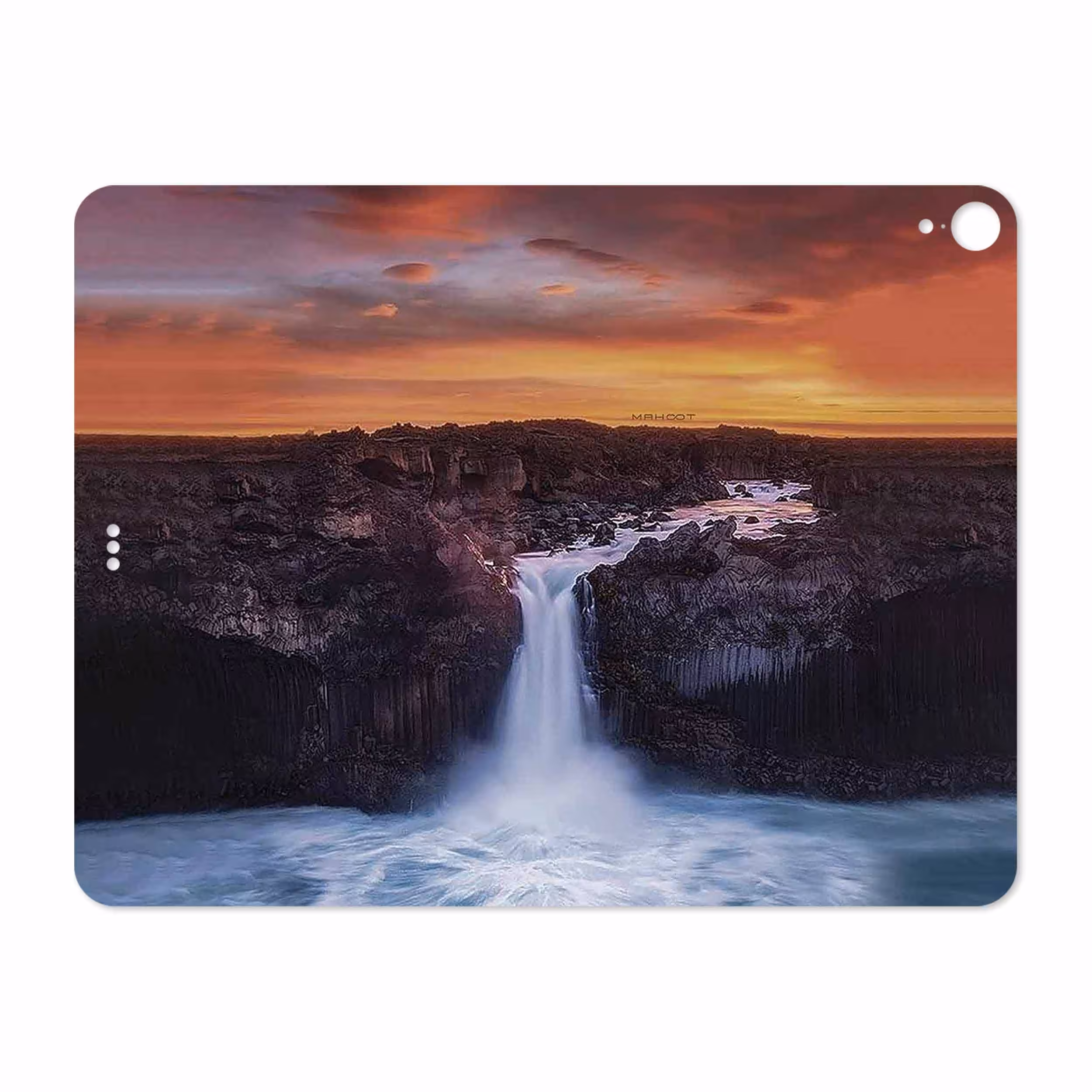 برچسب پوششی ماهوت مدل Waterfall مناسب برای تبلت اپل iPad Pro 12.9 (GEN 3) 2018 A1983