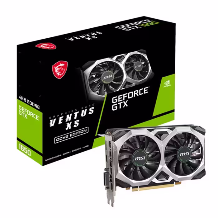 کارت گرافیک ام اس آیGeForce GTX 1650 VENTUS XS OC 4GB D6