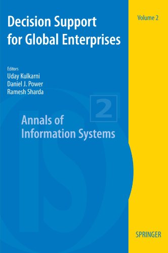 خرید و دانلود نسخه کامل کتاب Decision Support for Global Enterprises (Annals of Information Systems)