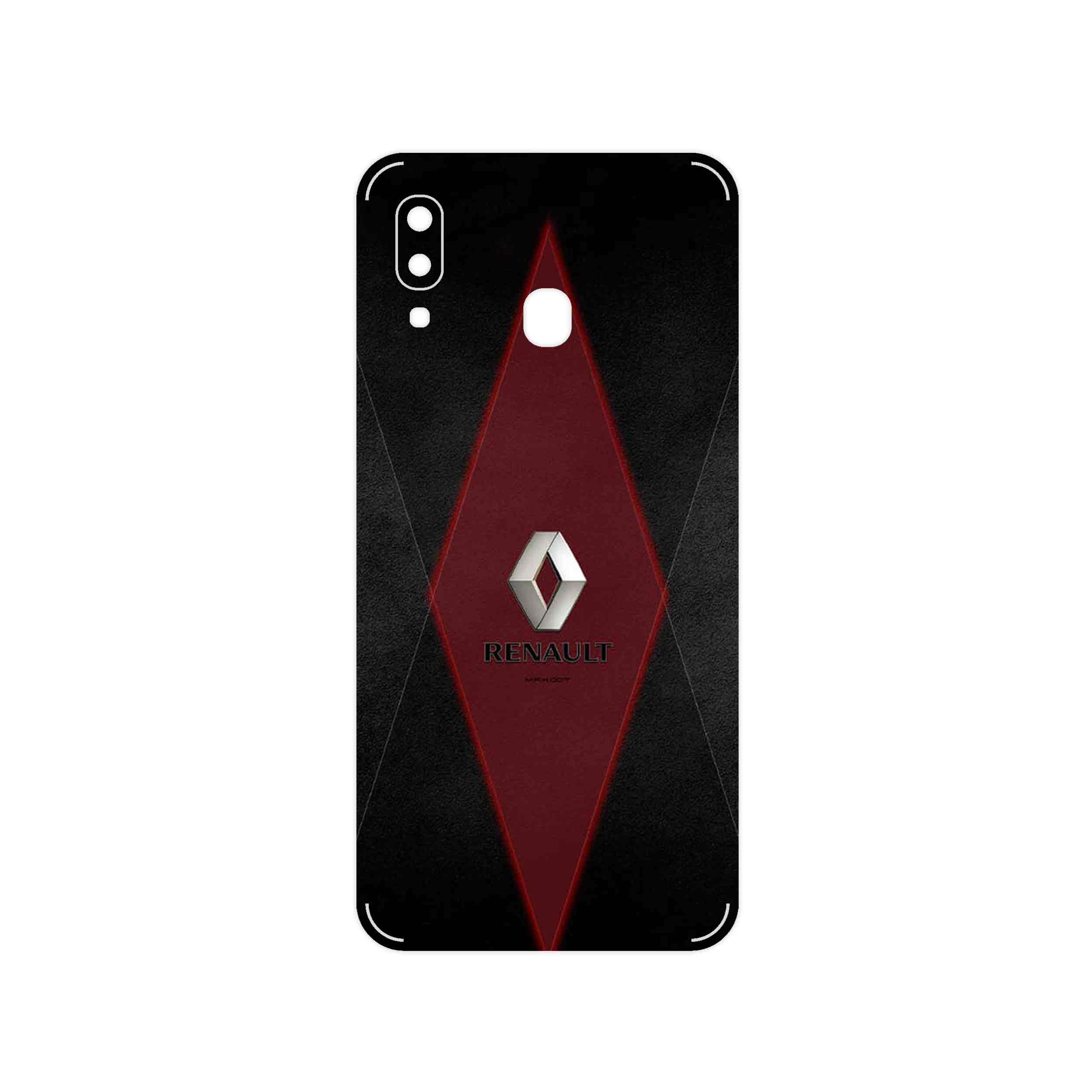 برچسب پوششی ماهوت مدل Renault مناسب برای گوشی موبایل سامسونگ Galaxy A20e