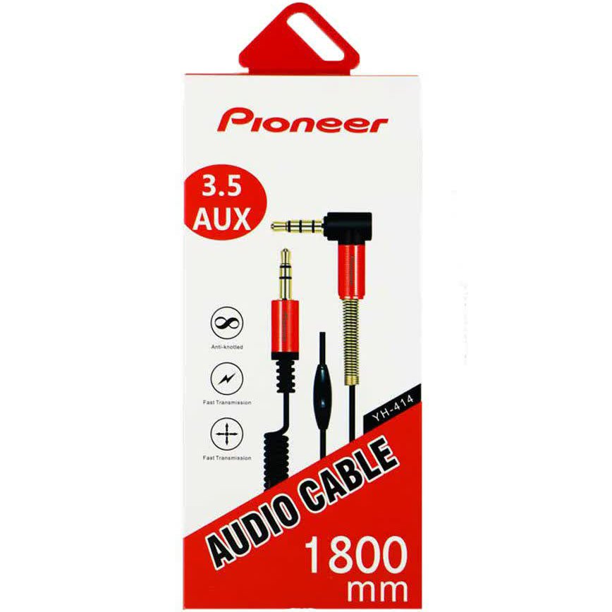 کابل Aux فنری Pioneer YH-414 18m
یکسر L
طول 18متر
رنگ قرمز