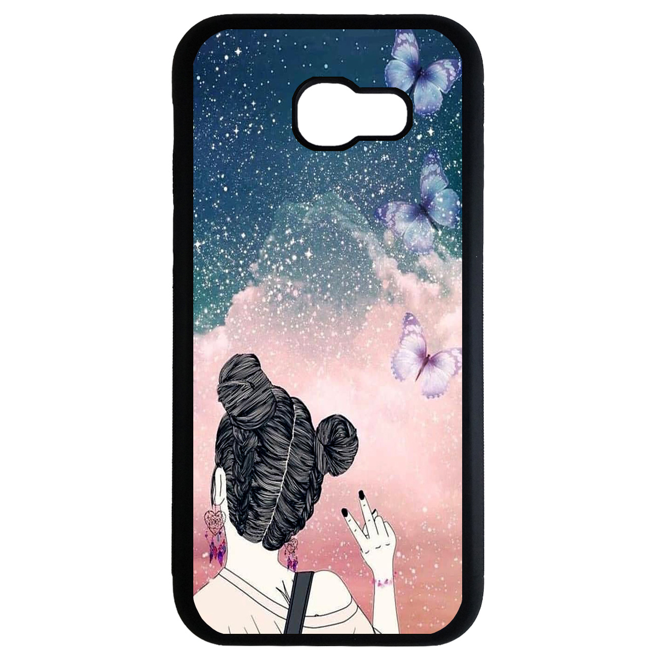 کاور طرح دخترانه کد 8423 مناسب برای گوشی موبایل سامسونگ galaxy a5 2017